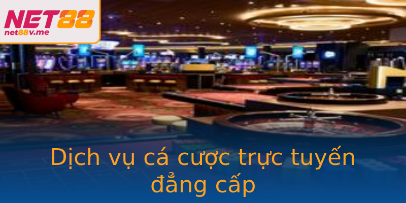 Dịch vụ cá cược trực tuyến đẳng cấp Dịch vụ cá cược trực tuyến đẳng cấp